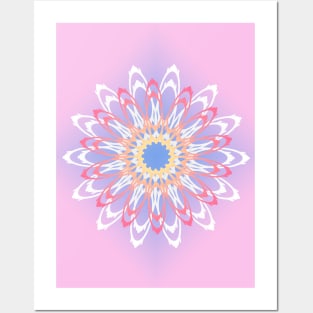 Flowery Pink Posters and Art